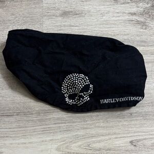 Harley-Davidson Black Cap with Silver Skull